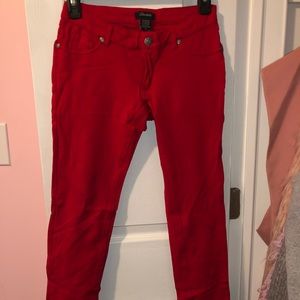 Red jegging legging